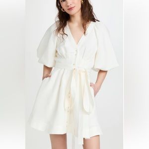 Aje Evermore Belted Mini Dress